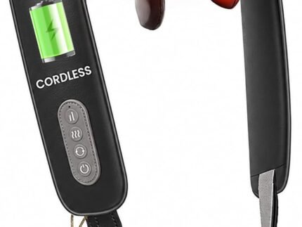 Heycool Cordless Neck Shoulder Massager with Heat, 4D Shiatsu Deep Tissue
