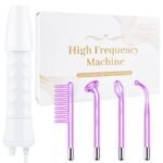 High Frequency Facial Wand – Uaike 4 in 1 Violet Portable Handheld