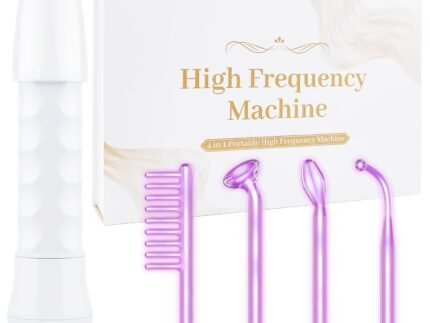 High Frequency Facial Wand – Uaike 4 in 1 Violet Portable Handheld
