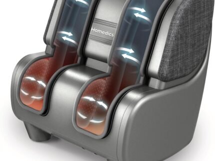 Homedics Deluxe Foot Massager Calf Massager, Rolling & Compression Massage