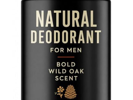 Honestly pHresh Prebiotic Natural Deodorant for Men – Aluminum & Baking Soda Free with 24 Hour Odor Protection. Clean Vegan Deodorant for Sensitive Skin. Made In USA – Bold Wild Oak Scent, 2.5 oz