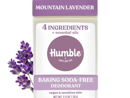 Humble Aluminum-Free Deodorant, Mountain Lavender – 1 Pack
