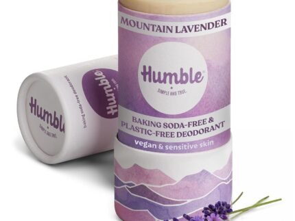 Humble Aluminum-Free Deodorant with Baking Soda, Mountain Lavender