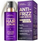 Hydrating Hair Serum for Dry & Frizzy Hair – Leave-In Split End Repair 5 oz