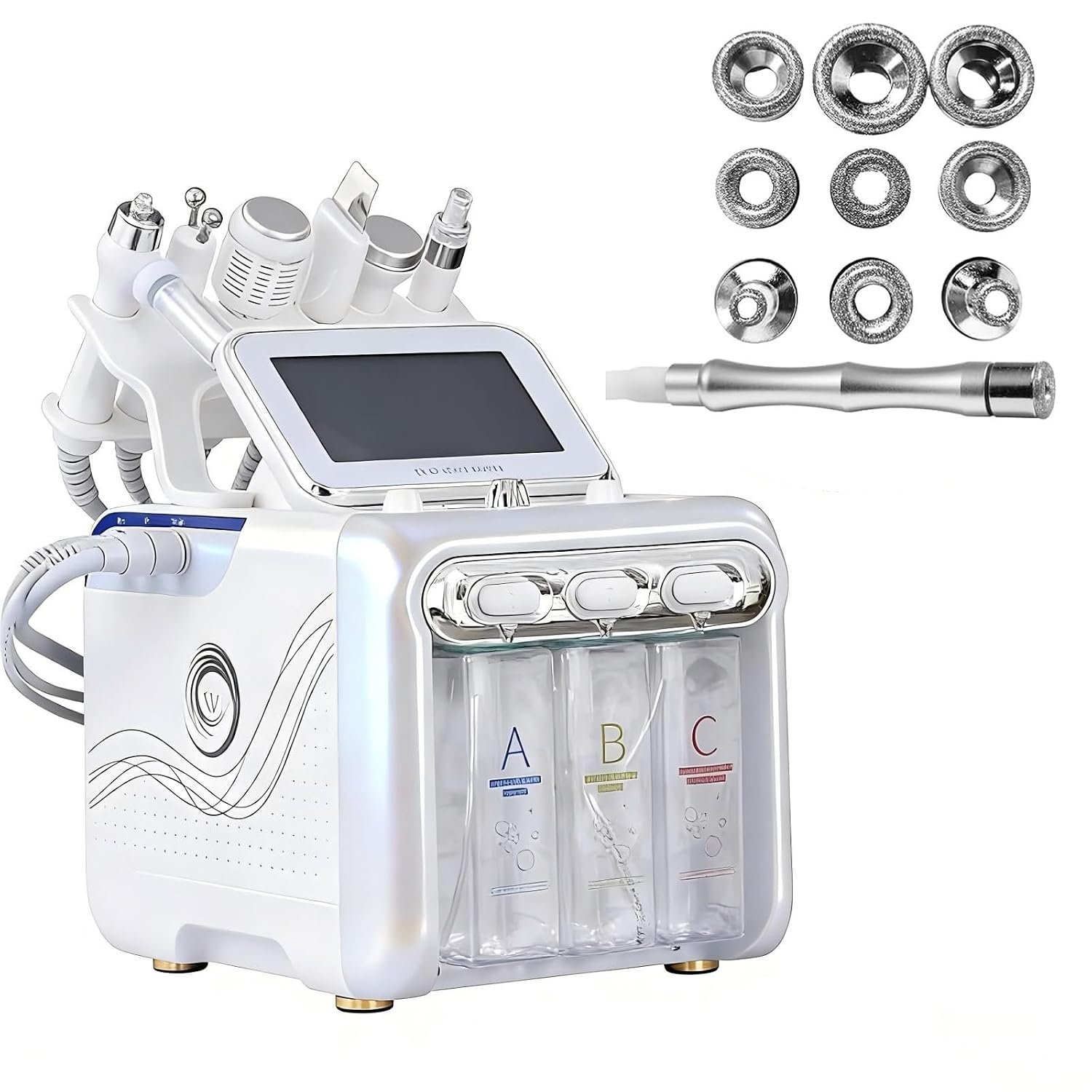 Hydrogen Oxygen Facial Machine 7 In One Diamond Microdermabrasion Machine Hydrogen Oxygen Facial Machine 7 In One Diamond Microdermabrasion Machine