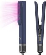 IG INGLAM Hair Straightener Blow Dryer 2-in-1, Wet to Dry Air Straightener