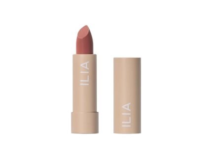 ILIA – Color Block Lipstick | Non-Toxic, Vegan, Cruelty-Free, Hydrating + Long Lasting, No Budge Color with Full Coverage (Amberlight (French Nude With Neutral Undertones), 0.14 oz | 4 g)