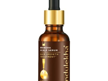 INDULEKHA Bringha Ayurvedic Scalp Serum – Nourishing & Revitalizing Hair Care, 30 ml / 1 fl oz