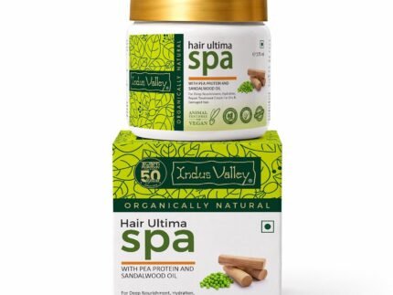 INDUS VALLEY Hair Ultima Spa | Gives Deep root nourishing effect | Helps to Strengthen the hair, Hair Mask for Dry Damaged Hair, Deep Conditioner Hydrating Hair Care Gifts (175ml)