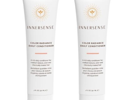 INNERSENSE Organic Beauty – Color Radiance Daily Conditioner (2oz, 2-Pack)