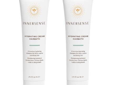 INNERSENSE Organic Beauty – Hydrating Cream Hairbath Shampoo (2oz, 2-Pack)