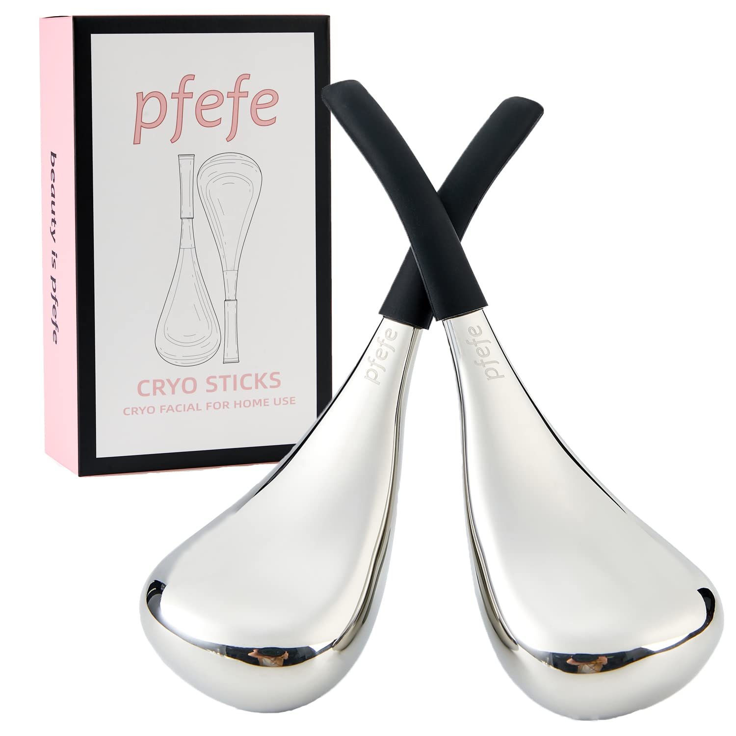 Ice Globes for Face Eyes, Cryo Sticks Facial Skin Care Ice Globes for Face Eyes, Cryo Sticks Facial Skin Care Tools for Puffy Eyes
