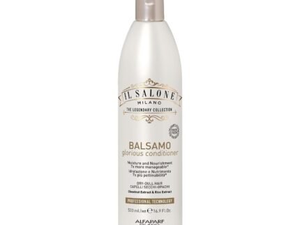 Il Salone Milano Glorious Moisturizing Conditioner for Dry Hair – Adds Shine and Softness to Dull Hair – Repairs and Protects – Hydrating Conditioner – Made in Italy – Vegan (16.9 oz / 500 ml)