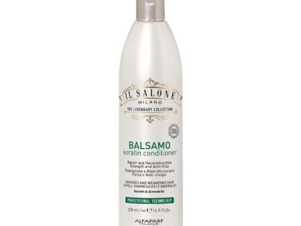Il Salone Milano Professional Keratin Conditioner for Damaged Hair – Hair Repair – Damaged Hair Treatment – Frizz Control – Smoothing – Hair Straightening and Reconstruction (16.9 oz / 500 ml)