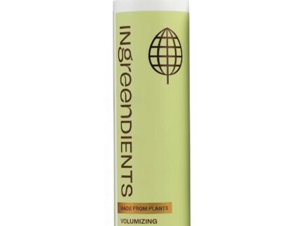 Ingreendients Non Toxic Vegan Volumizing Shampoo with Organic Ingredients For Fine Hair – Strengthening Barley Protein and Chia Seeds, Color Safe, Paraben & Gluten Free, Silicone & Sulfate Free