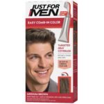 JUST FOR MEN Easy Comb-In Color, No-Mix, Medium Brown A-35 (1 Pack)