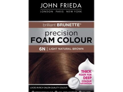 John Frieda Precision Foam Colour Light Natural Brown 6N, 1 Application
