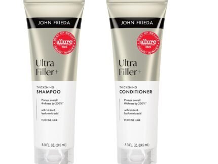 John Frieda ULTRAfiller+ Thickening Shampoo & Conditioner Set, 2 Pack