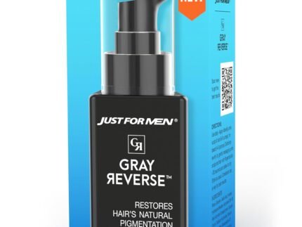 Just for Men Gray Reverse Daily Serum, Peptide Technology, Dye-Free, 1.7oz