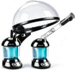 KINLITO 2 in 1 Hair & Facial Steamer with Ozone – Warm Mist for Home Spa