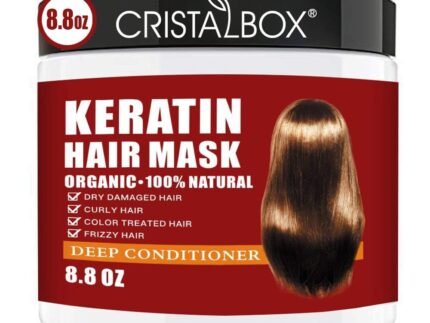 Keratin Hair Mask,Keratin Hair Treatment 250g Hair Mask for Dry Damaged Hair,Deep Conditioning Hair Treatment Mask Repair Treatment Damage Hair Root,Natural Deep Conditioner Hydrating Hair Care Gifts