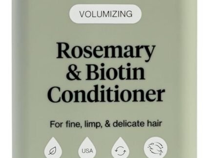 Kitsch Rosemary & Biotin Conditioner for Hair Growth – Made in USA, 12.3 oz