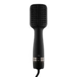 Kristin Ess Hair Volumizing Blow Dryer Brush - Blowout + Hair Straightening Brush - Ceramic + Ionic - Dry, Smooth + Volumize Hair - Flat Padel Base for Faster Blowout - 3 Wind Speeds + 4 Heat Settings