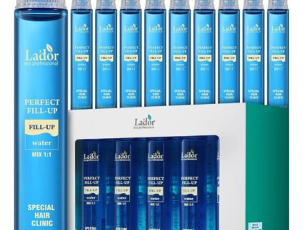LA’DOR LADOR Perfect Hair Fill Up Original 3 Seconds Intensive Keratin Hair Mask Rinse Off Treatment for Bleached Frizzy Damaged Dry Perms Dyes Deep Conditioner Protein Self Hair Care Korean