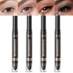 LANGMANNI 4 Color Waterproof Dual-Ended Eye Shadow Stick Set #1+#2+#3+#4