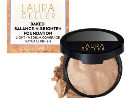 LAURA GELLER Baked Balance-n-Brighten Powder Foundation – Light