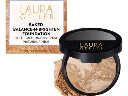 LAURA GELLER Baked Balance-n-Brighten Powder Foundation – Medium