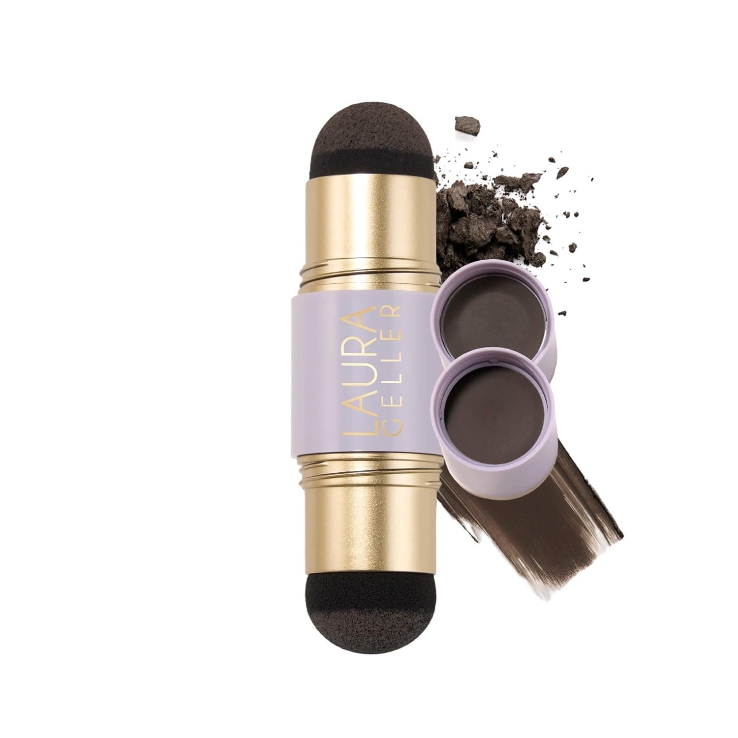 LAURA GELLER Root Touch-Up Hair & Brows, Root Cover, Dark Brown LAURA GELLER Root Touch-Up Hair & Brows, Root Cover, Dark Brown