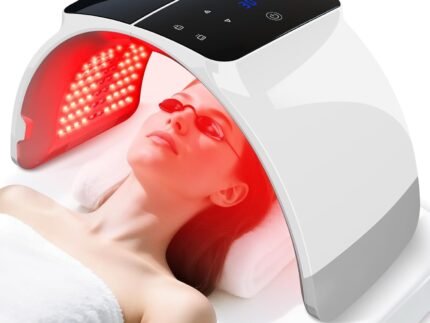 LED Light Therapy Machine FDA Cleared Red, Infrared and Blue Light Therapy, LED Face Mask Light Therapy Skin Care Photon Device for Wrinkle Reduction and Acne, G3