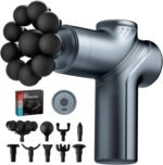 LEERCON Massage Gun Deep Tissue Mini Muscle Back Massager for Pain Relief