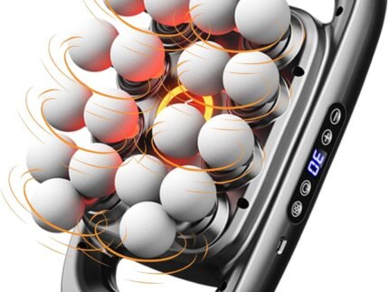 LEVILO 20 Head Massage Gun Deep Tissue for Back – Multi Head Massager