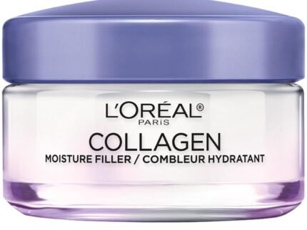 L’Oreal Paris Collagen Daily Face Moisturizer, Anti Aging Face Cream to Reduce Wrinkles and Provide Intense Hydration, 1.7 oz