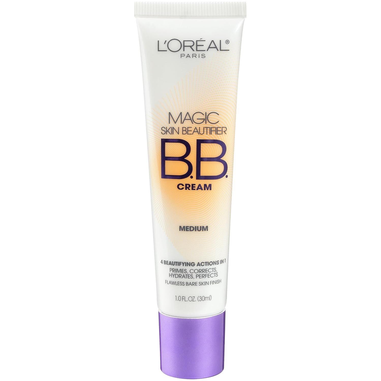 L’Oreal Paris Magic BB Cream, Hydrating Skin Beautifier & Color Changing Foundation, Light Coverage, Medium, 1 fl oz. L’Oreal Paris Magic BB Cream, Hydrating Skin Beautifier & Color Changing Foundation, Light Coverage, Medium, 1 fl oz.