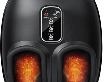 LUBBYGIM Foot Massager with Heat, Feet Massage with Shiatsu Deep Kneading