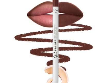 Lamel Lip Liner Pencil – Cocoa – 2-in – 1 Waterproof Lip Liner
