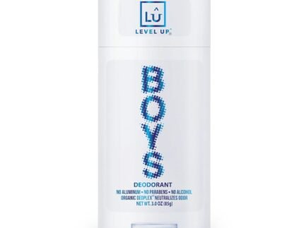 Level Up Boys Deodorant for Kids 8-14, Aluminum-Free, Made in USA
