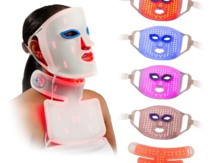 LifePro Revitaglow Red Light Therapy Mask - Triple Chip LED Face Mask
