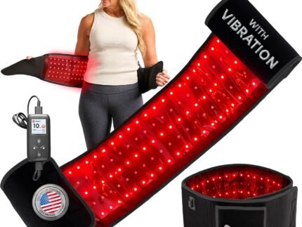Lifepro Allevared Pro Red Light Therapy Belt with Pulse Modes & Vibration