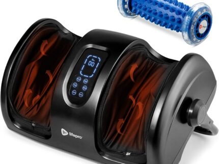 Lifepro RelaxaTilt Shiatsu Foot Massager Electric Therapy Device