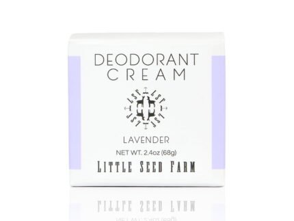 Little Seed Farm All Natural Deodorant Cream – Lavender, 2.4 oz