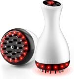 Lymphatic Drainage Massager & Anti Cellulite Massage Tool,Fascia Blaster for Reduce Stretch Marks for Legs, Arms & Belly,Body Sculpting Machine with Microcurrent & Red-Light & Heat & Vibration