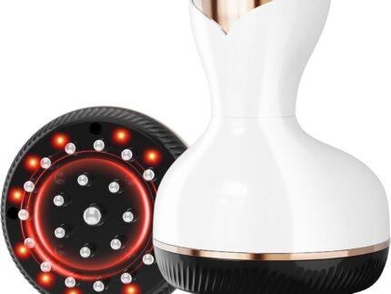 Lymphatic Drainage Massager & Anti Cellulite Massage Tool,New Lymphatic Massager,Helps Reduce Stretch Marks & Cellulite，for Belly, Arms & Legs,Body Sculpting Machine with Heat & Vibration