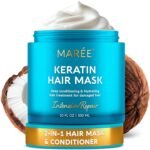 MAREE Deep Conditioning Hair Mask for Damaged Hair – Deep Hydrating Protein