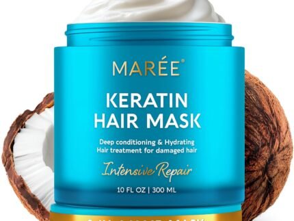 MAREE Deep Conditioning Hair Mask for Damaged Hair – Deep Hydrating Protein