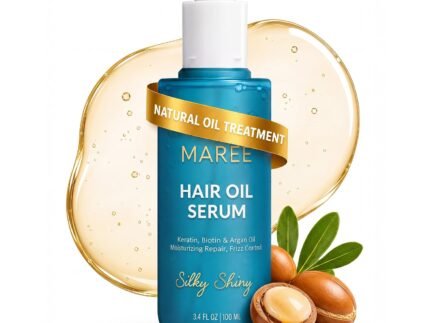 MAREE Hair Oil Serum for Frizzy Hair –Smoothing Oil for Gloss & Styling