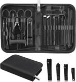 MINKINH Nail Clippers Set Manicure Pedicure Kit, 26-Piece Stainless Steel